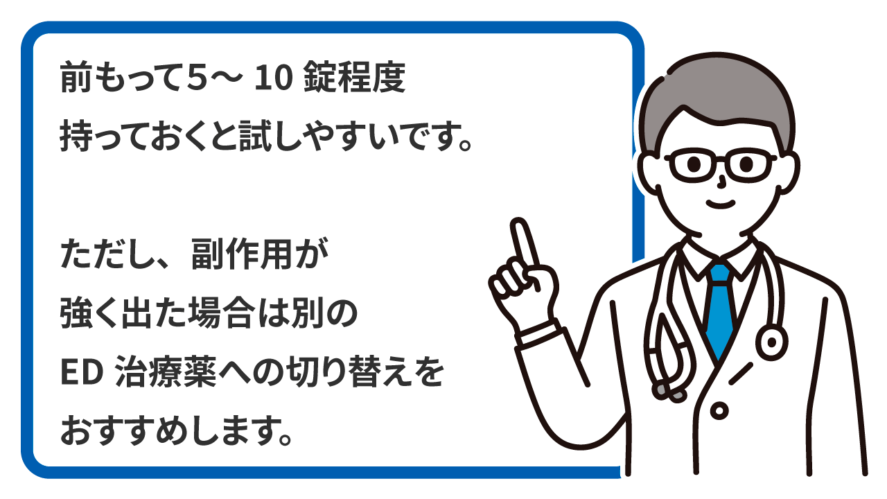 薬の服用に慣れる