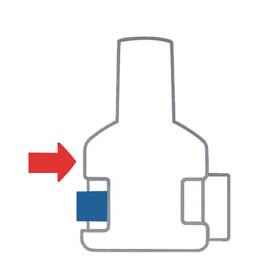 イナビル吸入方法②
