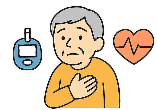 糖尿病や心疾患などの基礎疾患を持つ方