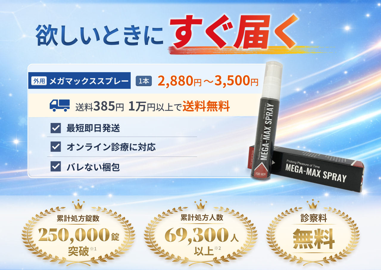メガマックススプレー処方