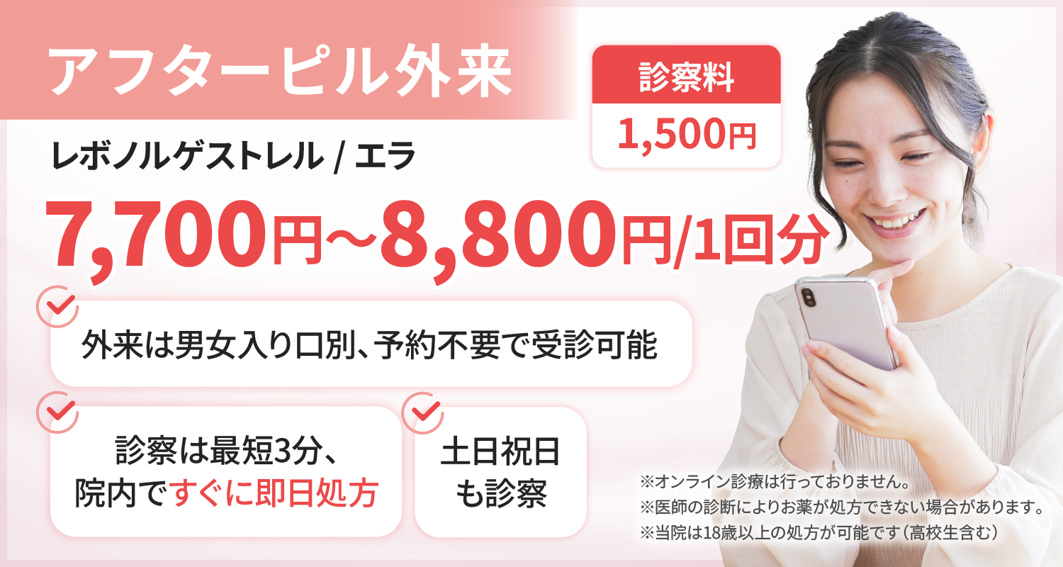 アフターピル外来について