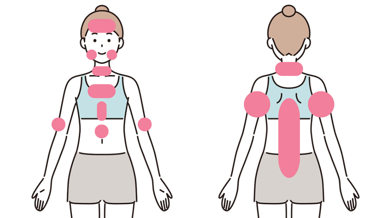 場所で見分ける│ニキビの原因・種類・症状