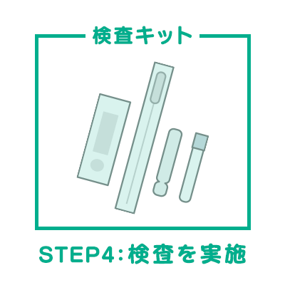 STEP4:検査を実施