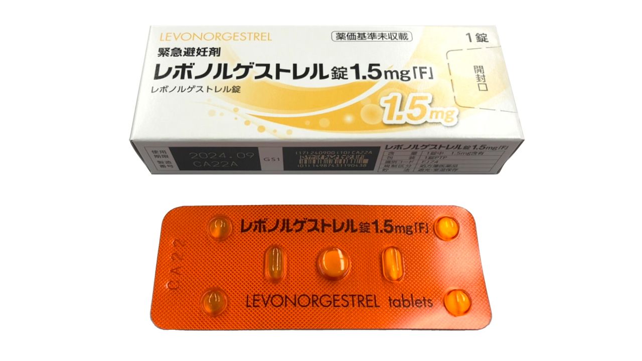 レボノルゲストレル錠（日本製）