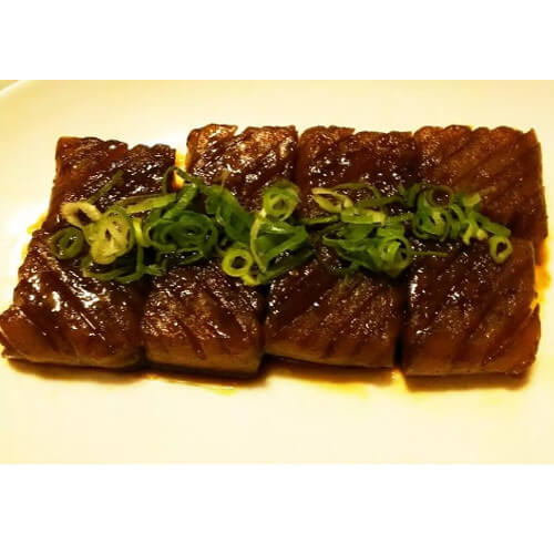 焼肉のたれでこんにゃくステーキ風